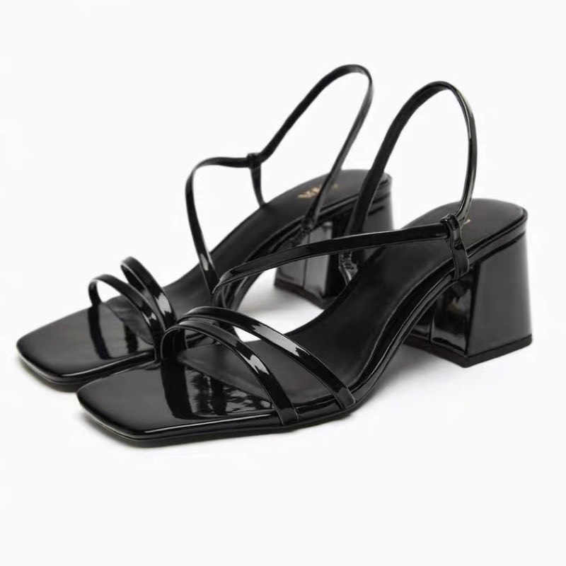 PK183 - GIÀY SANDAL ZARA CAO GÓT CHÉO FULLBOX