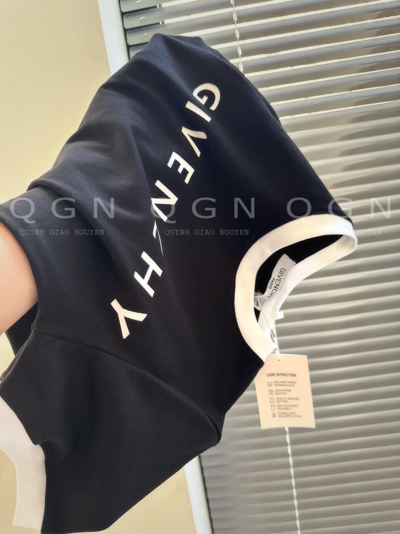 ANU766 - ÁO PHÔNG NỮ CỔ VIỀN GIVENCHY 3M