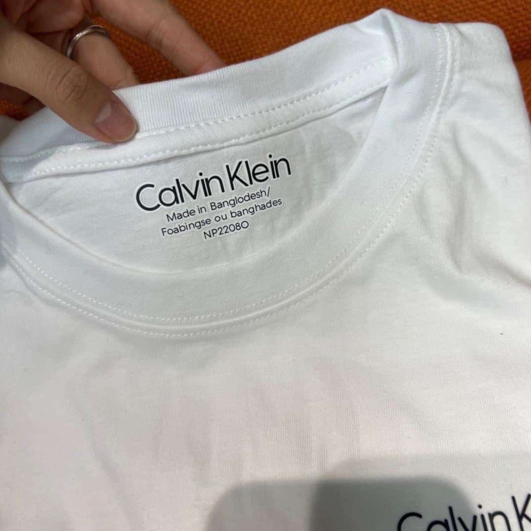 ANA123 - SET 3 ÁO THUN NAM Calvin Klein đen ghi trắng