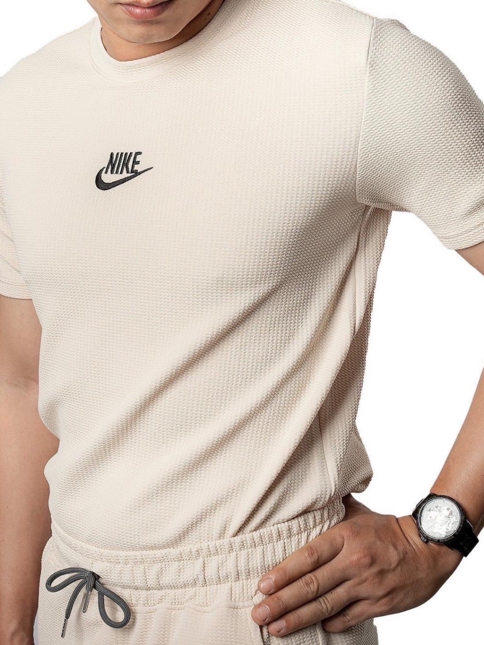 B213 - BỘ ĐÙI NAM XỐP NIKE CỔ TRÒN 4M