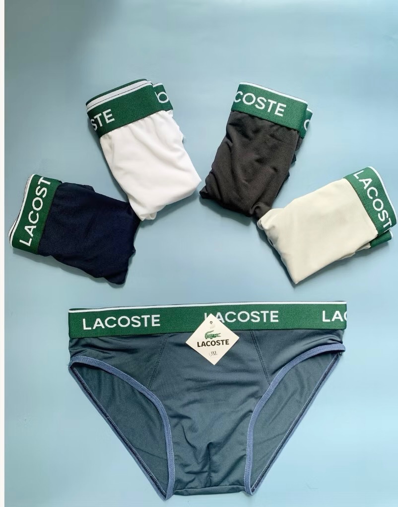 PK214 - SET 5 QUẦN SỊP NAM ĐÙI CHÉO LACOSTE