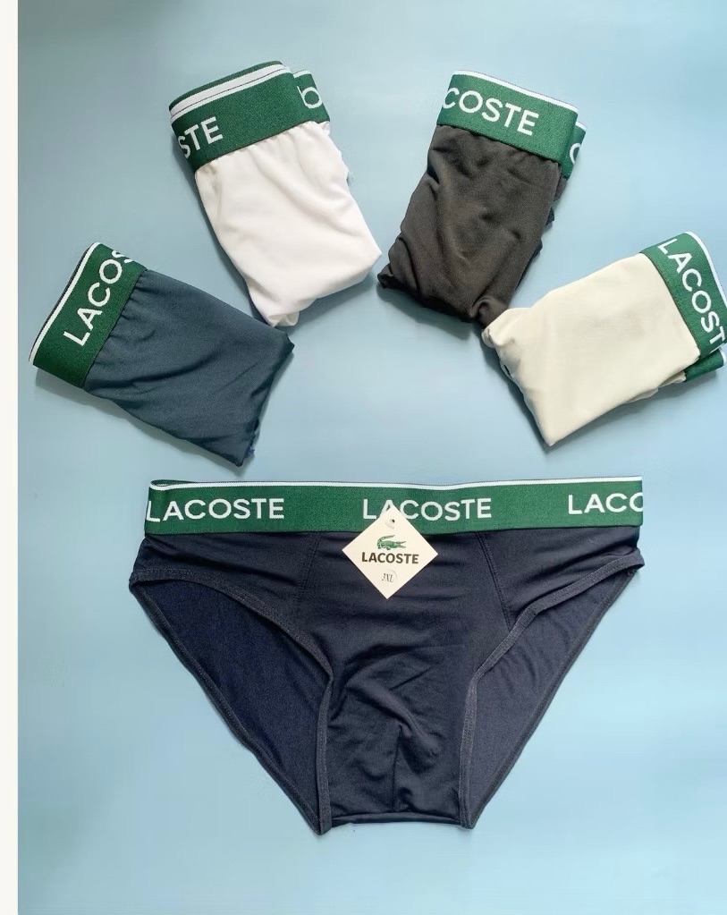 PK214 - SET 5 QUẦN SỊP NAM ĐÙI CHÉO LACOSTE