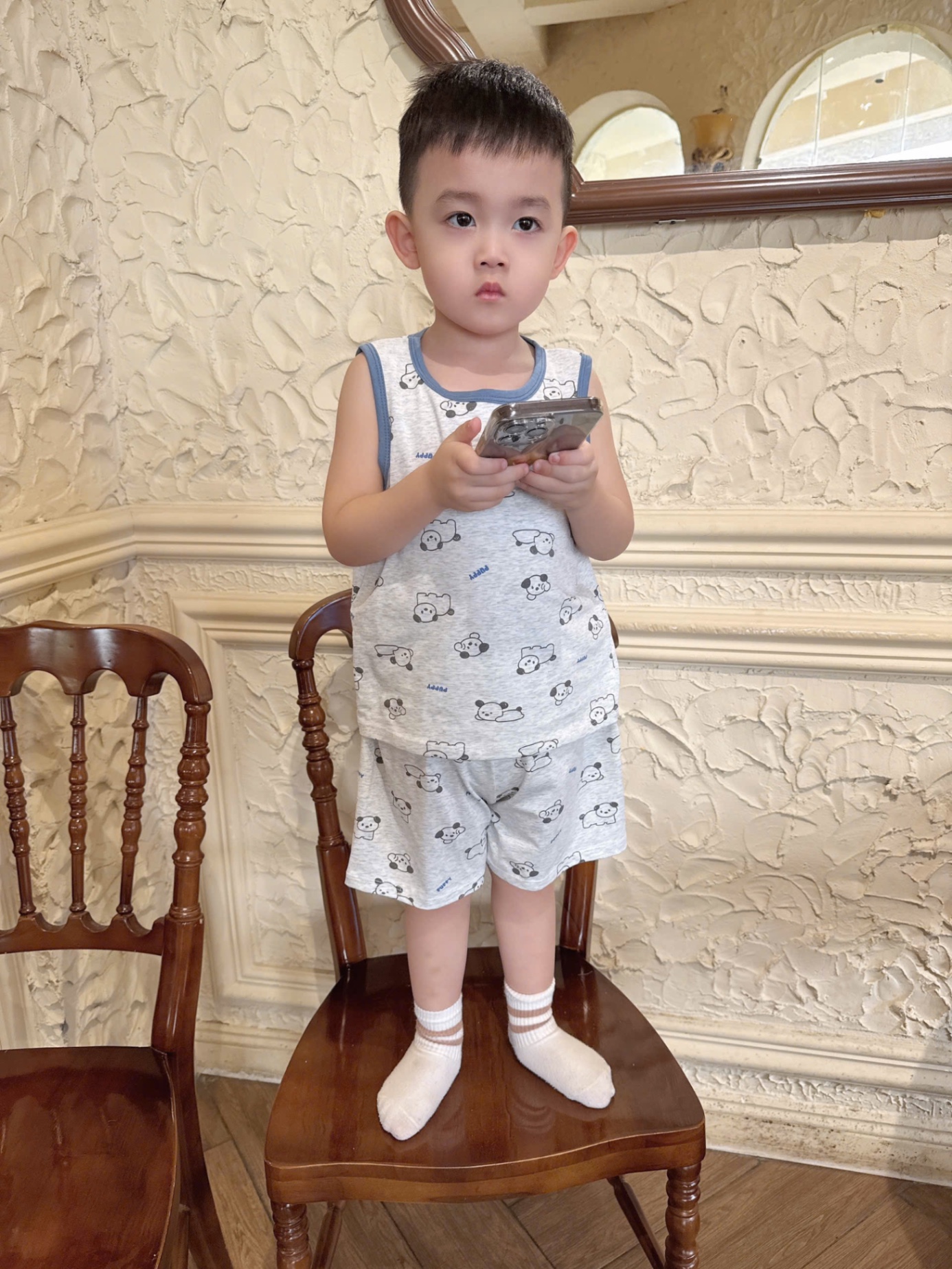 T517 - SET 3 BỘ ĐÙI BÉ TRAI BA LỖ BEST FRIEND