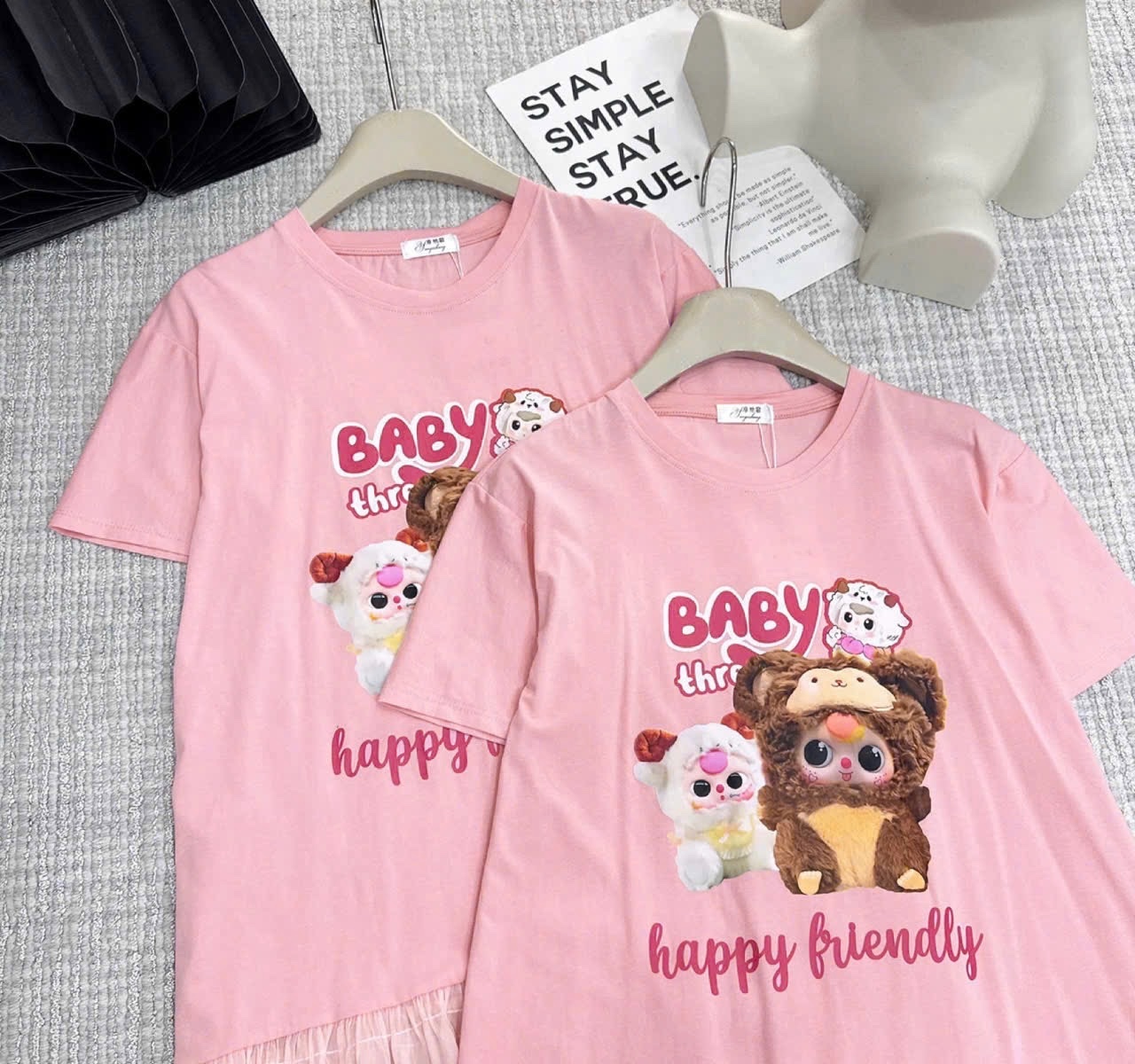 VB511 - VÁY BÉ GÁI SIZE ĐẠI HỒNG BABY3 friendly BÈO