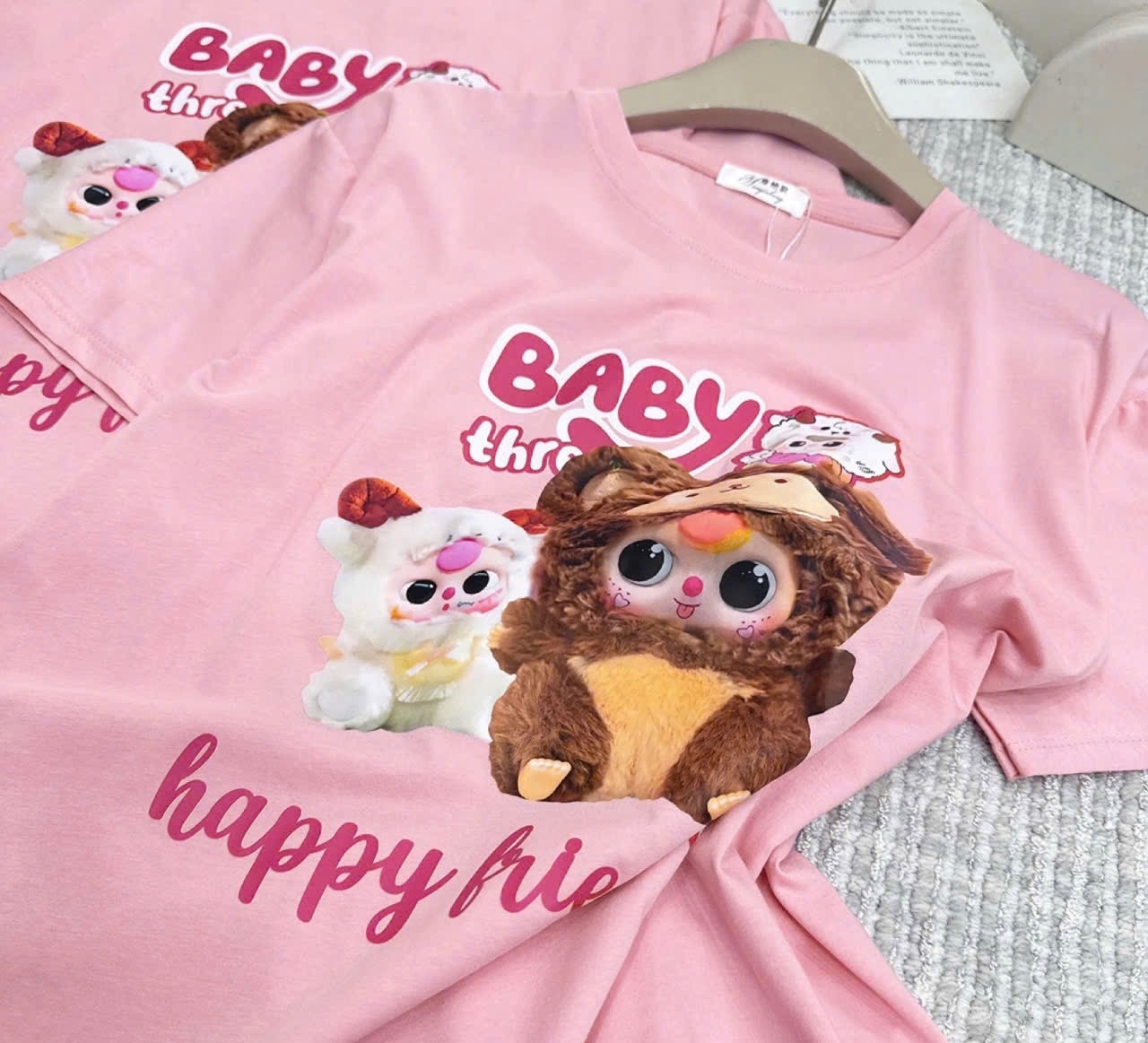 VB511 - VÁY BÉ GÁI SIZE ĐẠI HỒNG BABY3 friendly BÈO