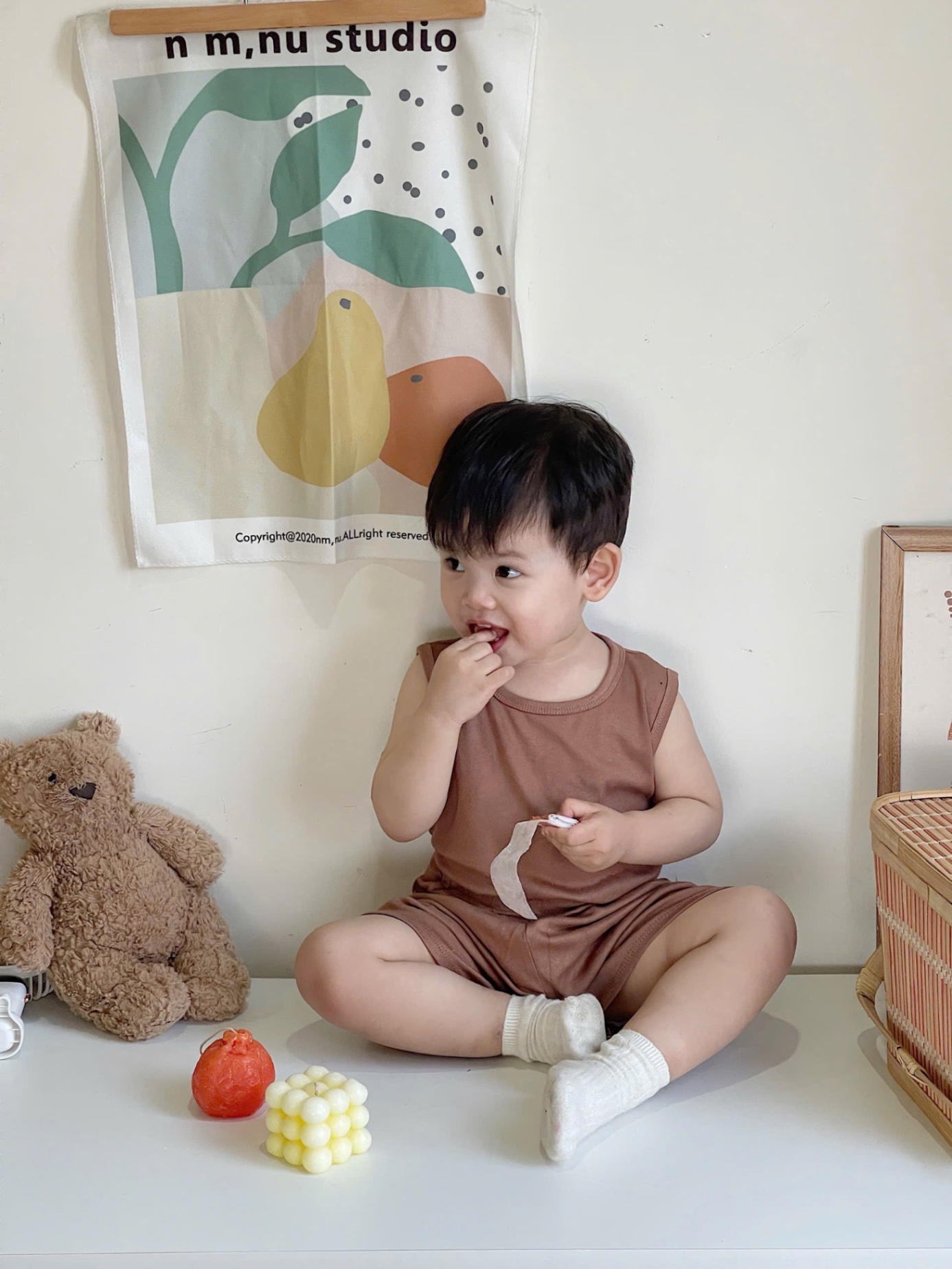 T572 - SET 3 BỘ ĐÙI BÉ TRAI BA LỖ đen nâu ghi