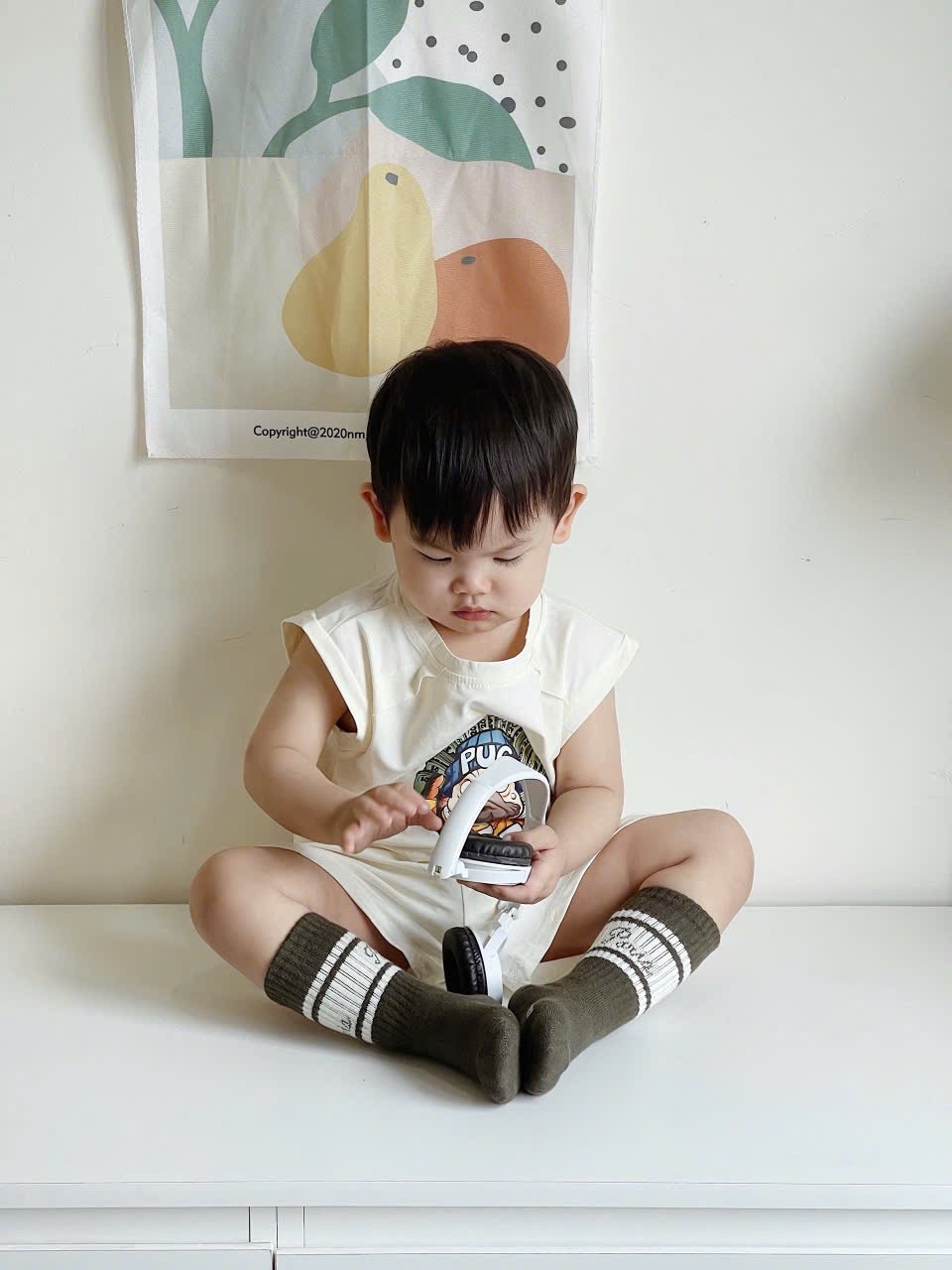 T568 - SET 2 BỘ ĐÙI BÉ TRAI BA LỖ LIFE xanh lá be