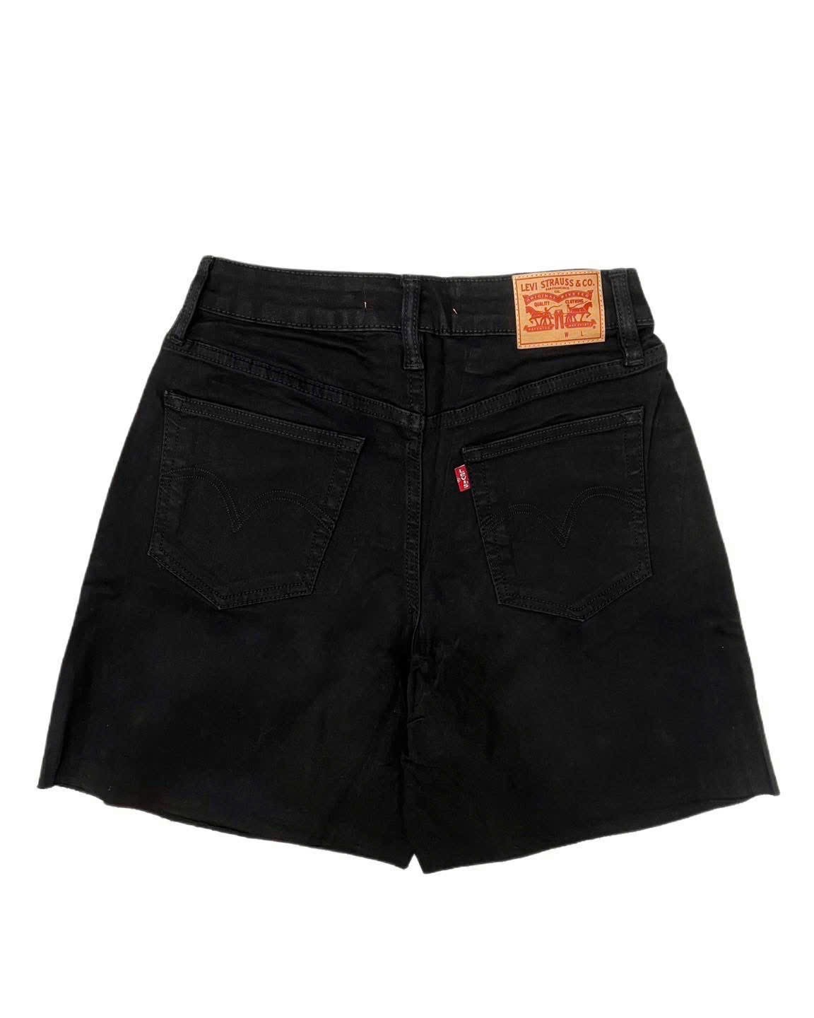 QNU577 - QUẦN SHORT JEANS NGỐ ĐEN LEVIS XUẤT DƯ