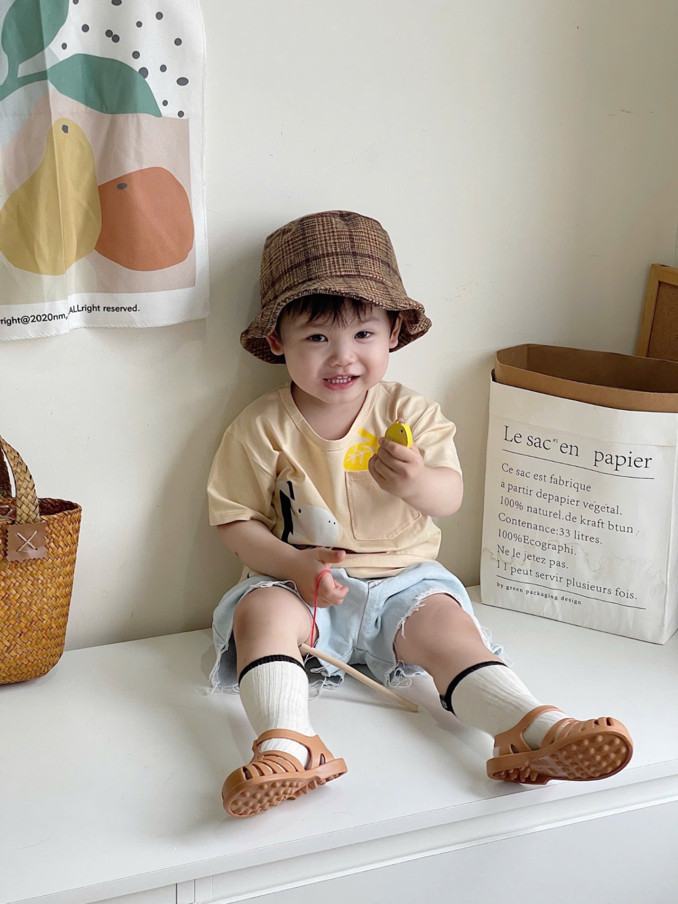 AB705 - SET 3 ÁO BÉ TRAI CỘC TAY NGỰA VẰN