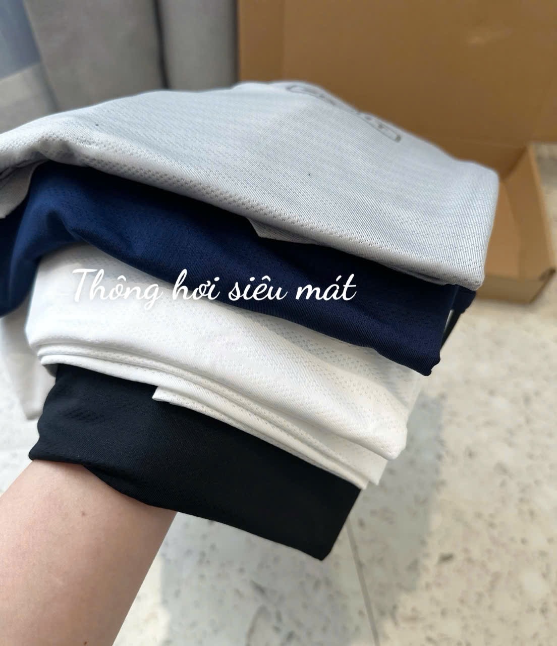 ANA147 - SET 4 ÁO BA LỖ NAM THÔNG HƠI SPORT
