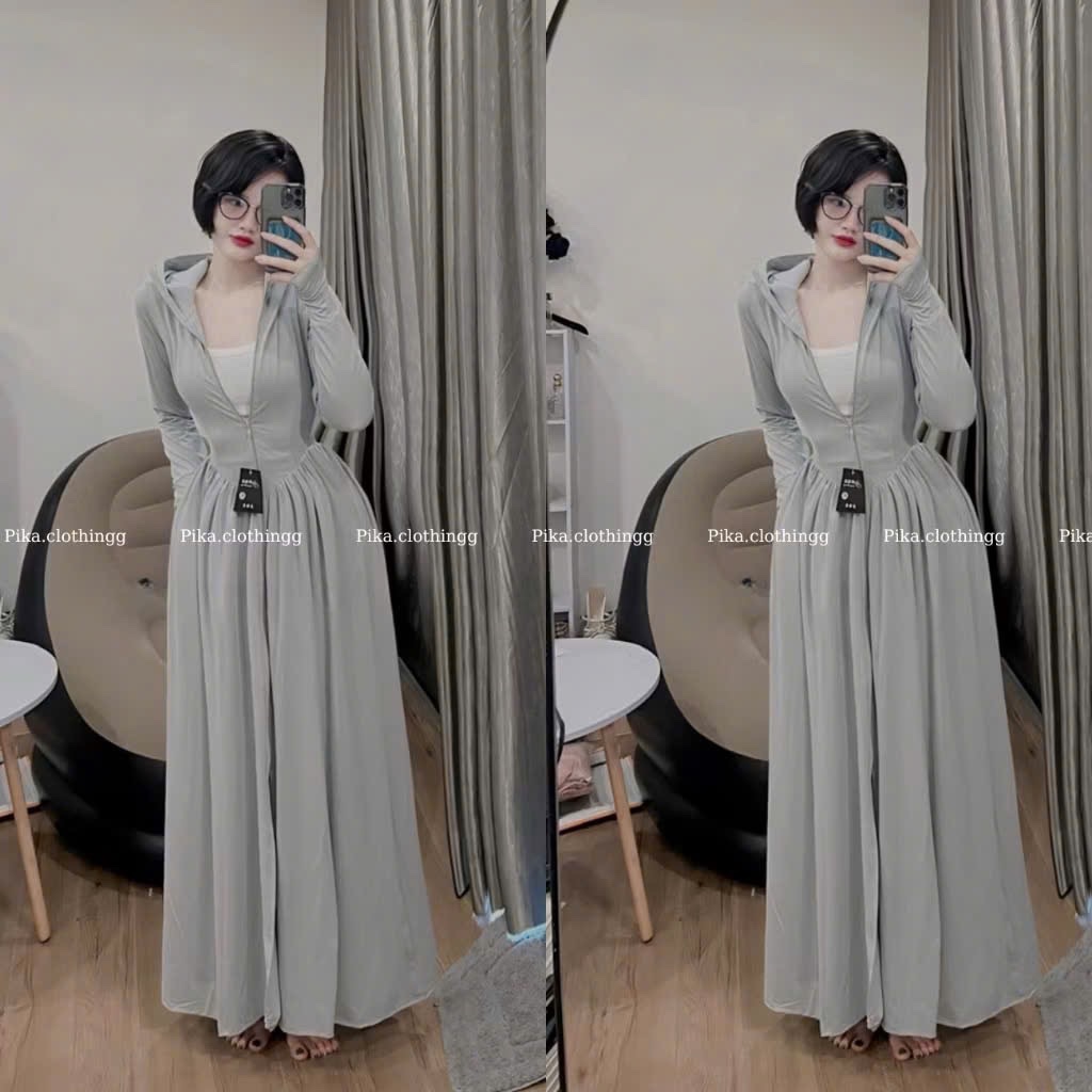 S902 - SET CHOÀNG NẮNG DÁNG DÀI 2 LỚP