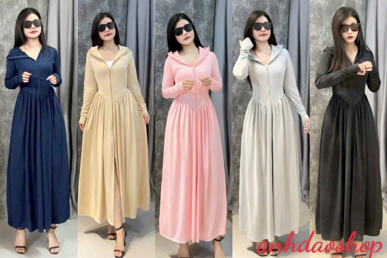 S902 - SET CHOÀNG NẮNG DÁNG DÀI 2 LỚP