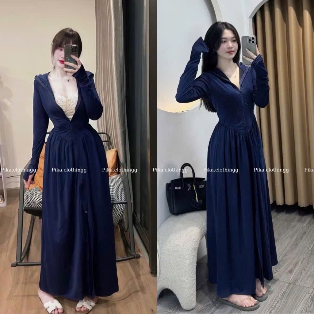 S902 - SET CHOÀNG NẮNG DÁNG DÀI 2 LỚP