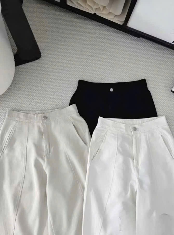 QNU580 - QUẦN BAGGY KAKI PHỐI GÂN SỌC