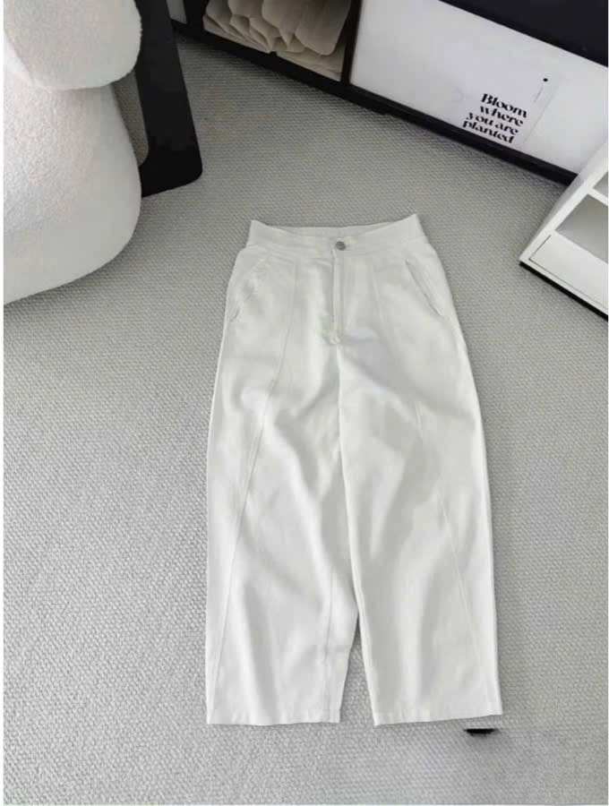 QNU580 - QUẦN BAGGY KAKI PHỐI GÂN SỌC