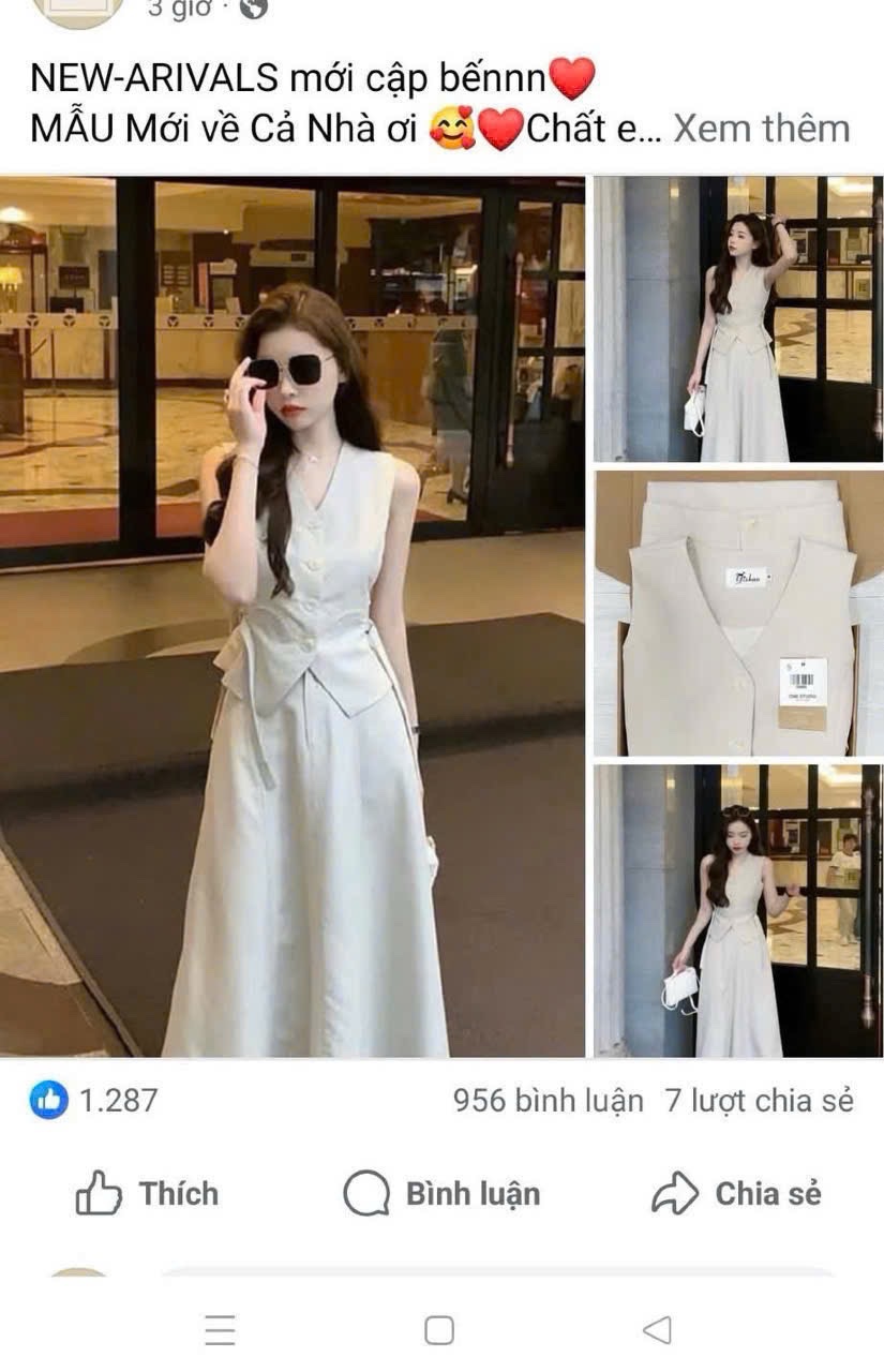 S921 - SET LIEN BE SÁT NÁCH PHỐI ĐAI SƯỜN CVAY DÀI