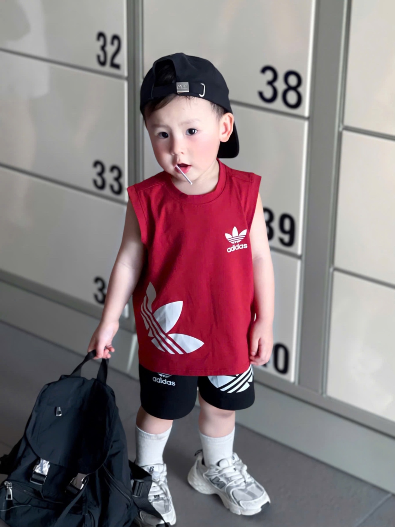 T599 - SET 2 BỘ ĐÙI BÉ TRAI BA LỖ DAS đỏ trắng