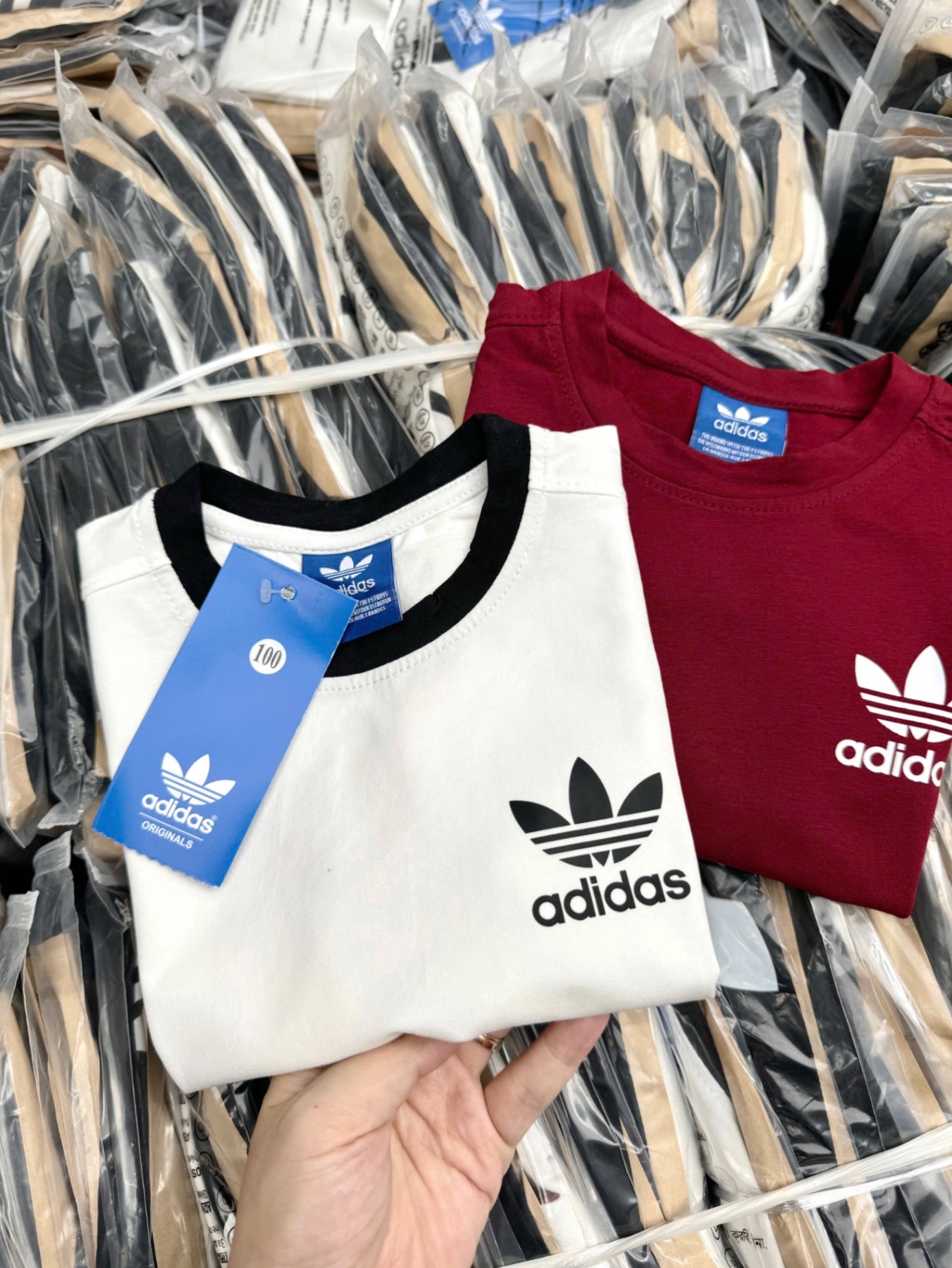 T599 - SET 2 BỘ ĐÙI BÉ TRAI BA LỖ DAS đỏ trắng