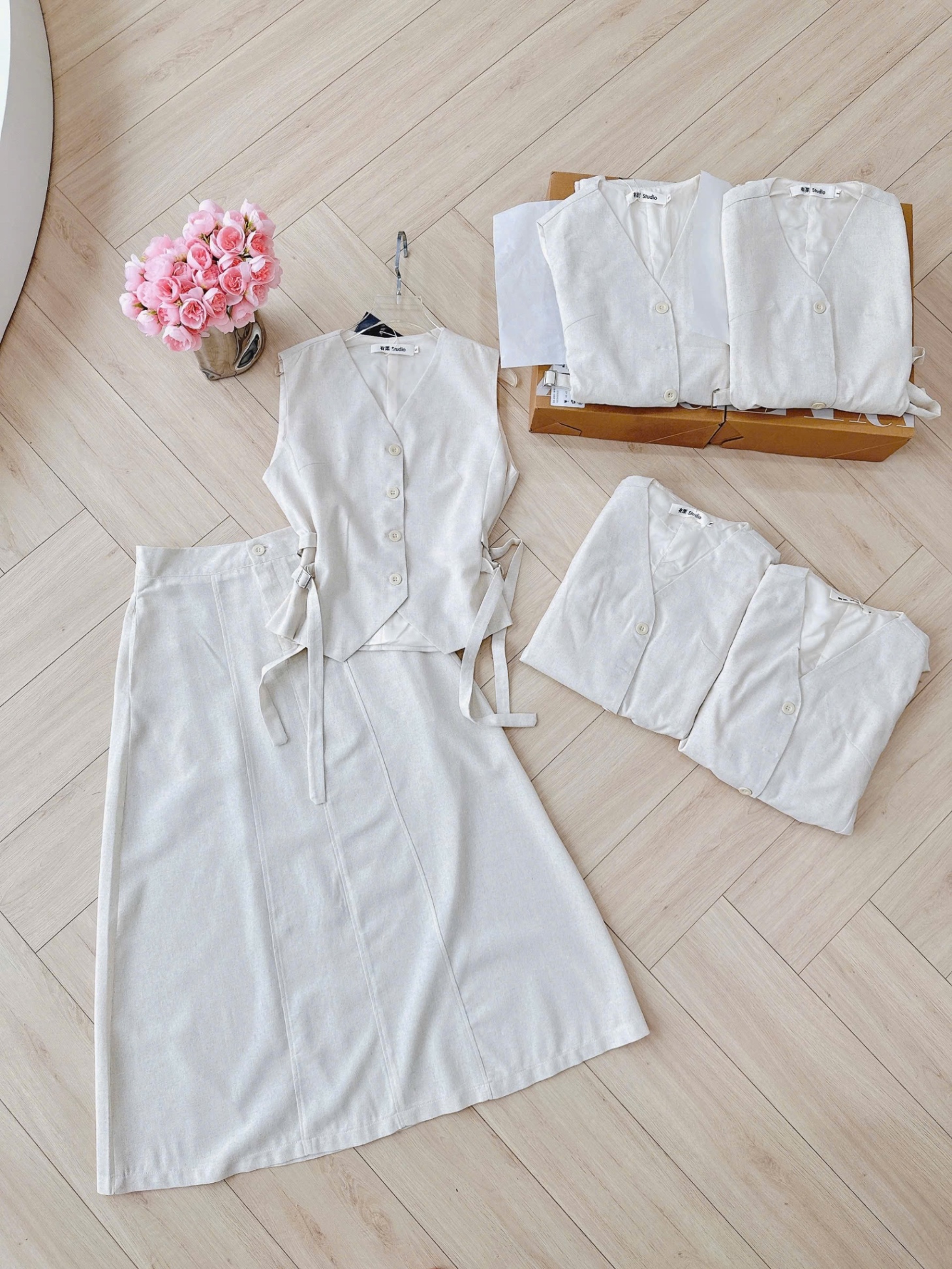 S921 - SET LIEN BE SÁT NÁCH PHỐI ĐAI SƯỜN CVAY DÀI