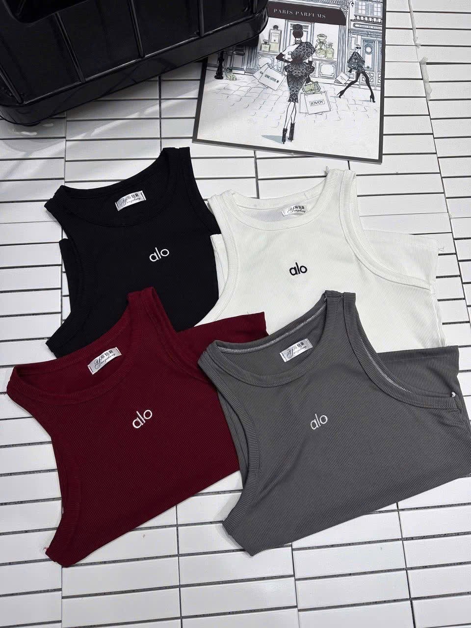 ANU203 - SET 4 ÁO BA LỖ NỮ THÊU alo