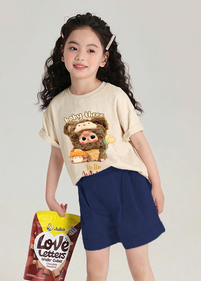 G574 - BỘ ĐÙI BÉ GÁI SIZE ĐẠI ÁO BE BABY3 QUẦN THAN