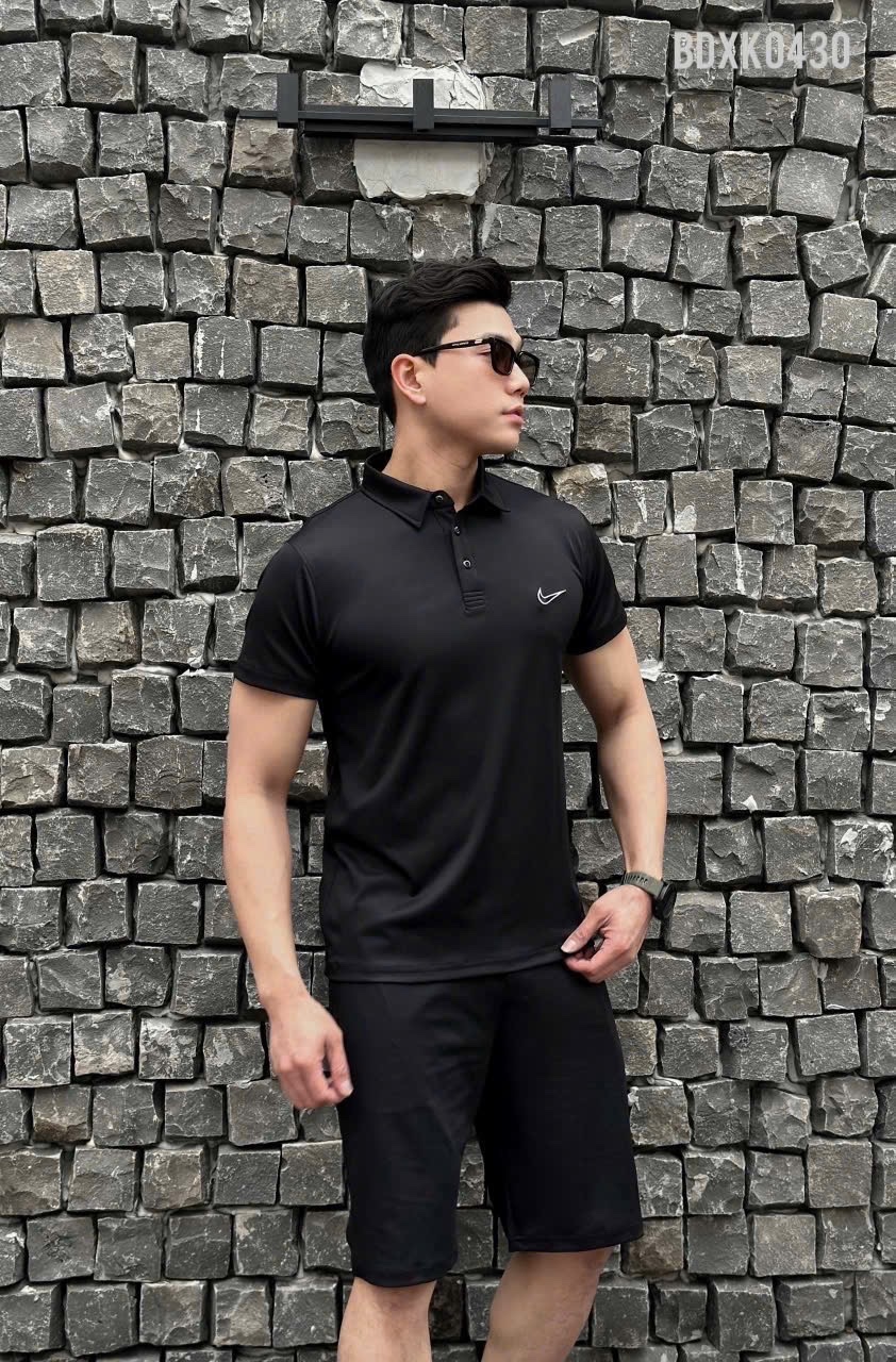B272 - BỘ ĐÙI NAM CỔ ĐỨC NIKE THÔNG HƠI