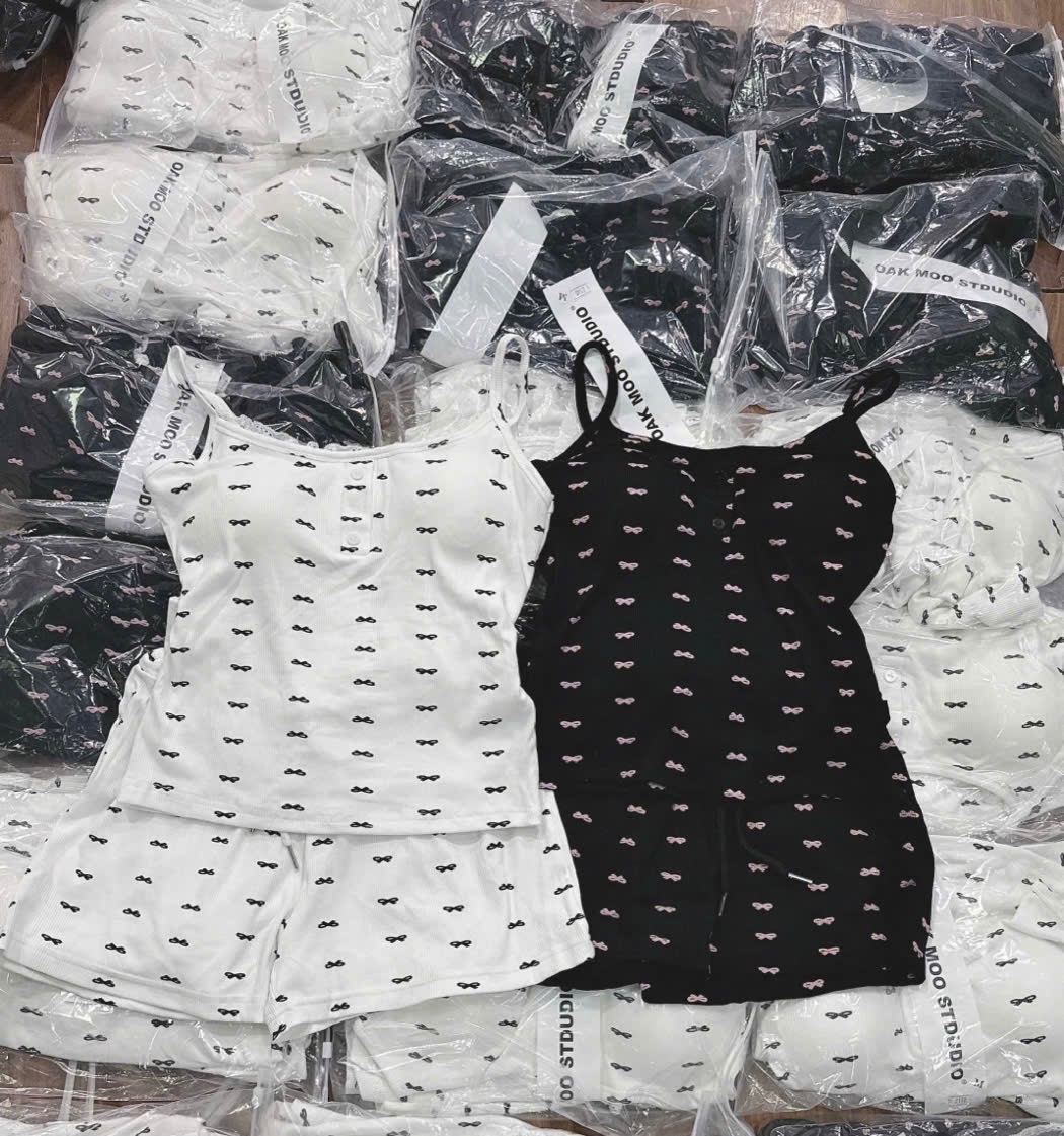 S941 - BỘ TĂM 2S IN NƠ PHỐI REN ĐỆM NGỰC