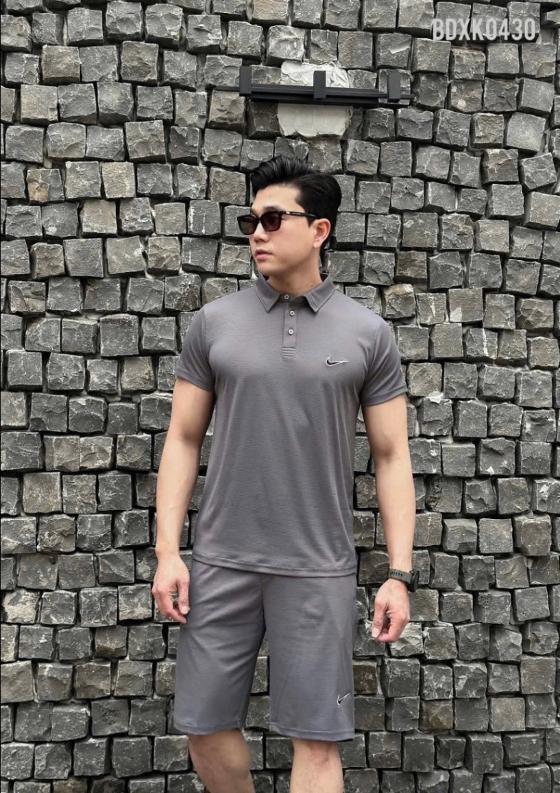 B272 - BỘ ĐÙI NAM CỔ ĐỨC NIKE THÔNG HƠI