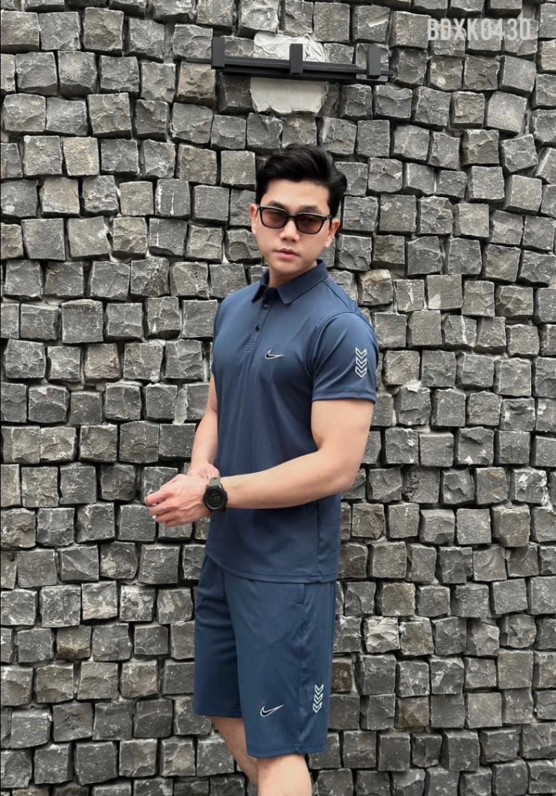 B272 - BỘ ĐÙI NAM CỔ ĐỨC NIKE THÔNG HƠI