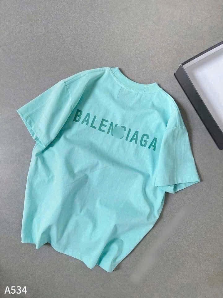ANU207 - ÁO PHÔNG NỮ XANH NGỌC BALENCIAGA