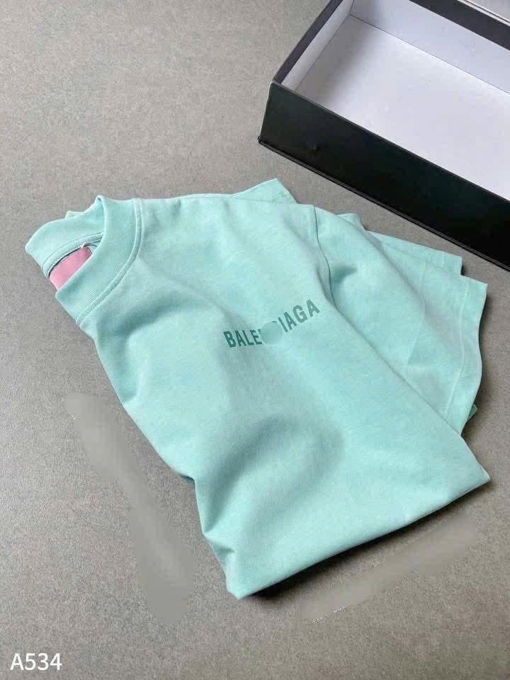 ANU207 - ÁO PHÔNG NỮ XANH NGỌC BALENCIAGA