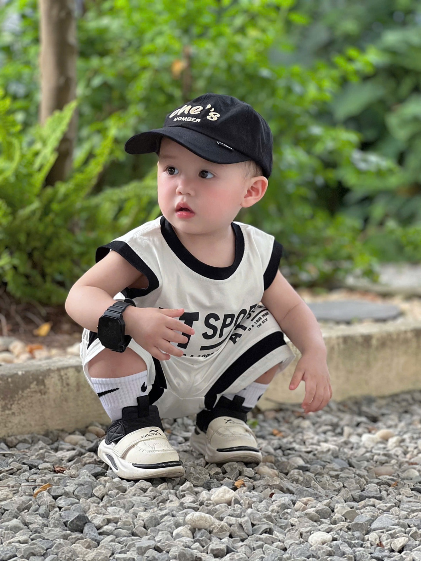 T635 - SET 2 BỘ ĐÙI BÉ TRAI BA LỖ SPORT xanh chuối trắng