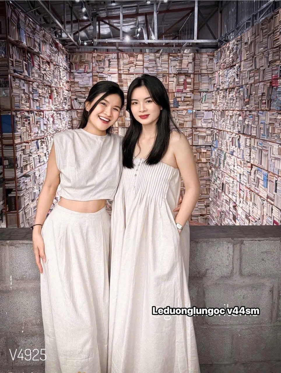 V469 - VÁY SUÔNG 2S LI NGỰC CHUN SAU