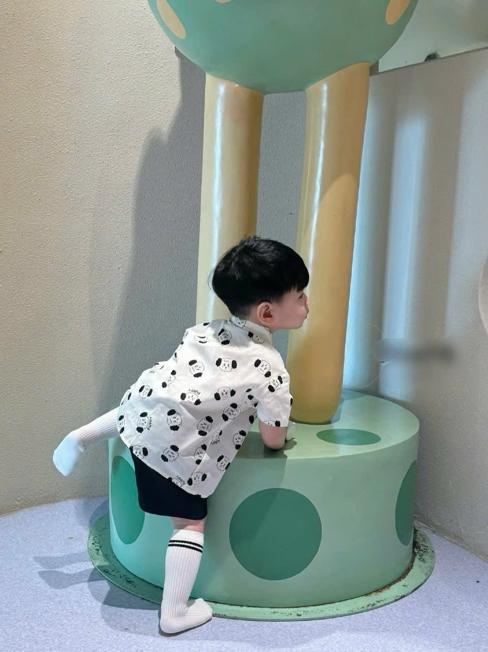 T639 - BỘ ĐÙI BÉ TRAI ÁO SƠ MI CHÓ PUPPY QUẦN ĐEN