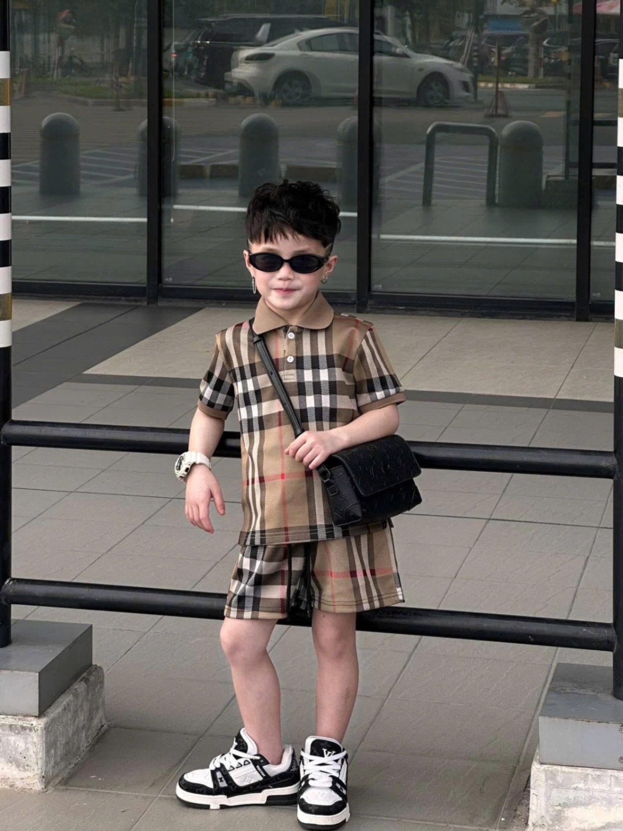 T650 - BỘ ĐÙI BÉ TRAI POLO BBR SIZE ĐẠI