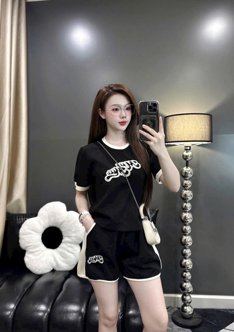 S963 - BỘ ĐÙI NỮ UMI THÊU MIUMIU