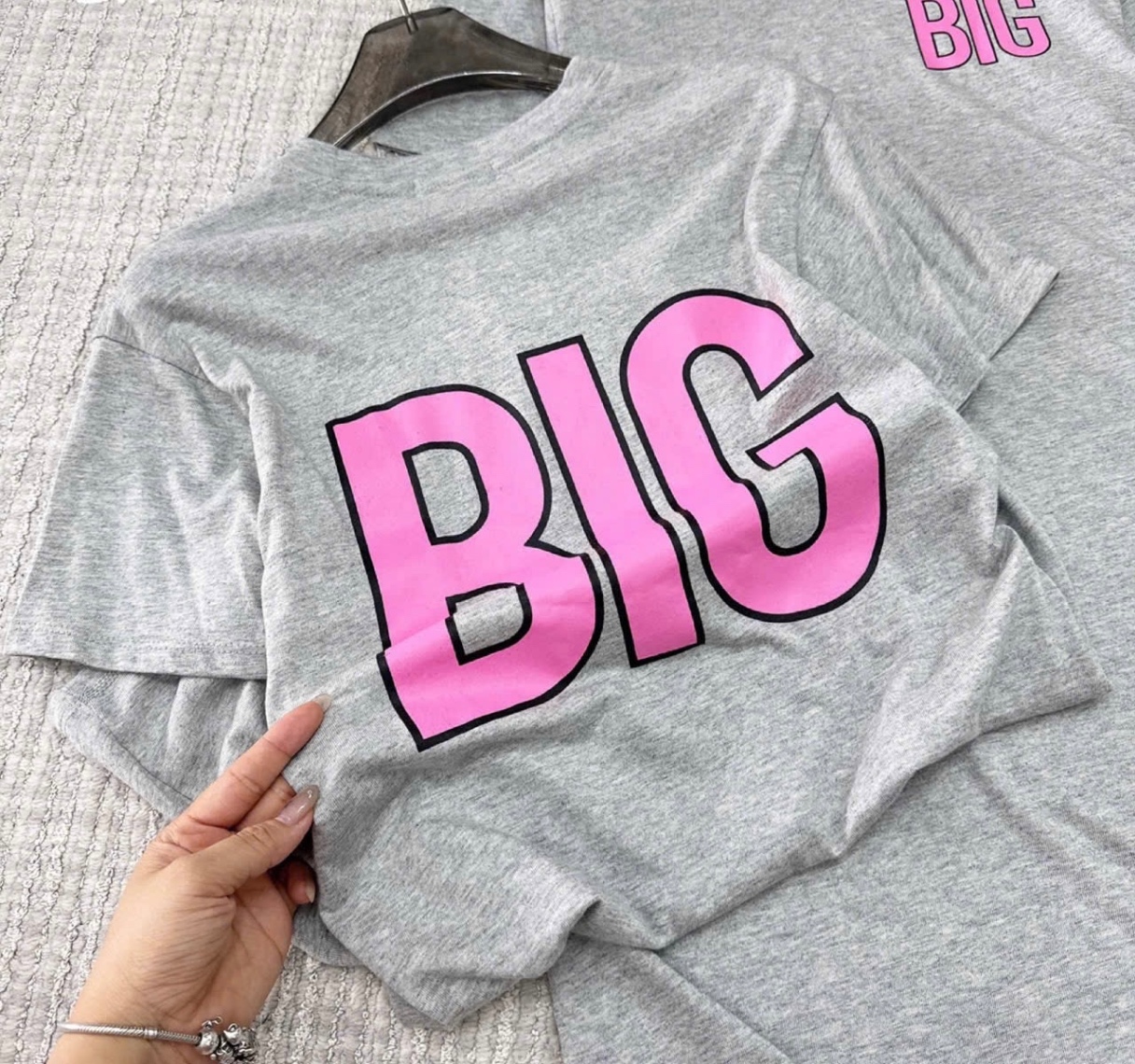 VB535 - VÁY BÉ GÁI SIZE ĐẠI MÀU XÁM BIG