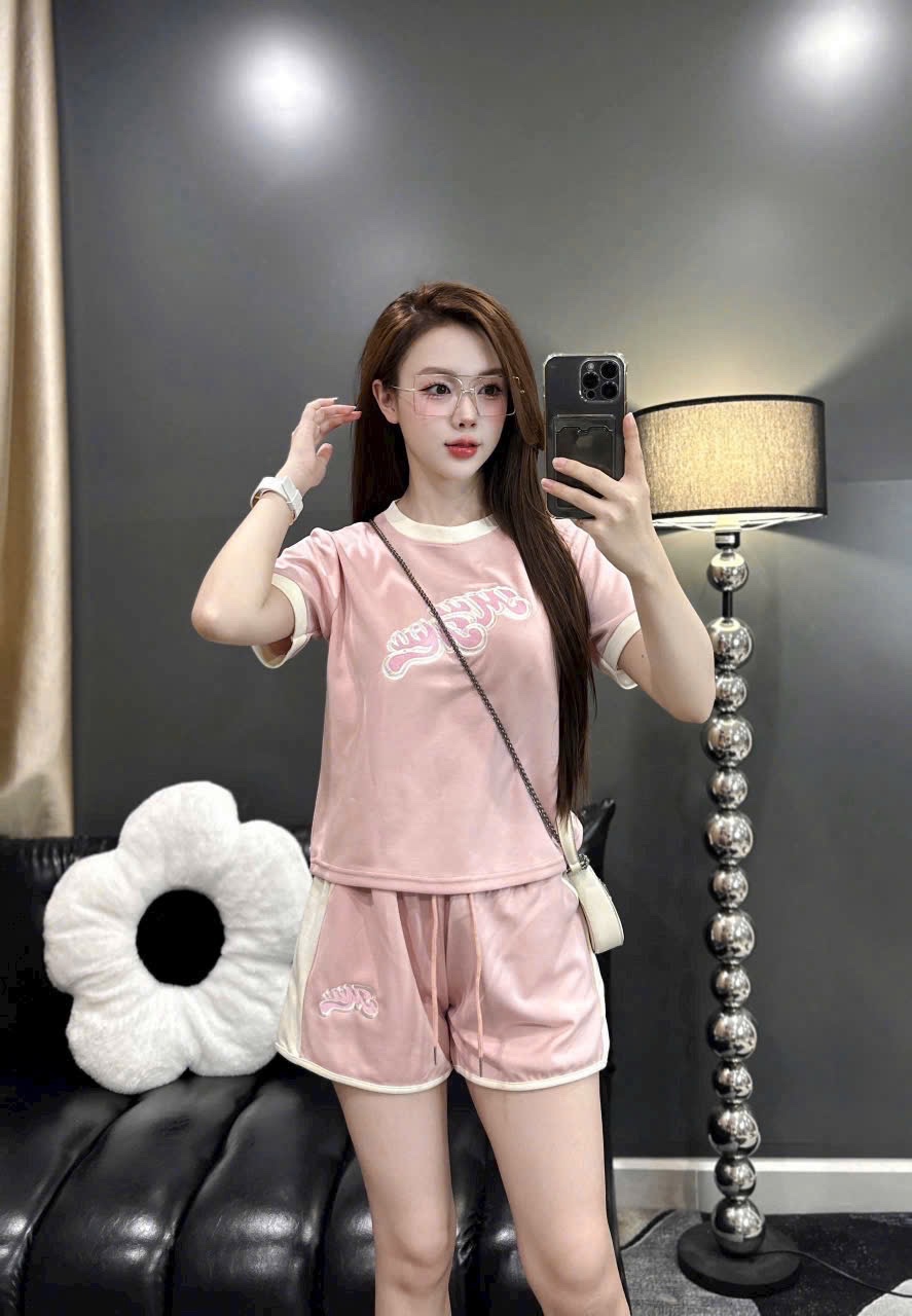 S963 - BỘ ĐÙI NỮ UMI THÊU MIUMIU