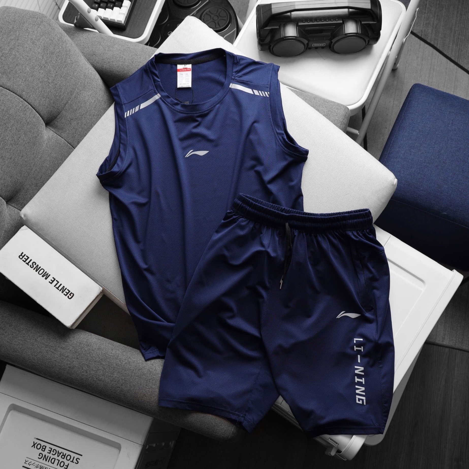 B274 - BỘ ĐÙI NAM THÔNG HƠI BA LỖ LI-NING