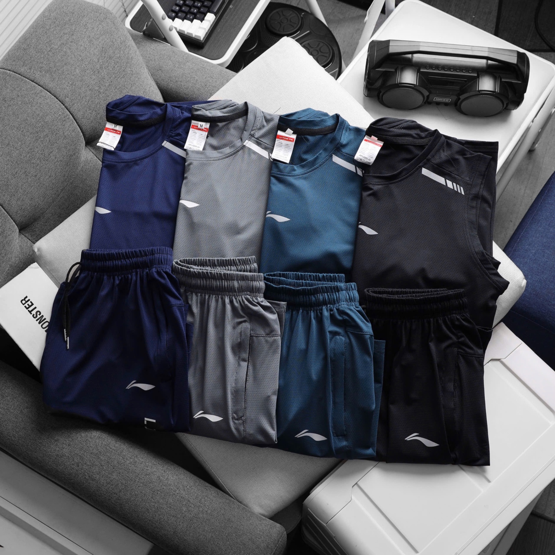 B274 - BỘ ĐÙI NAM THÔNG HƠI BA LỖ LI-NING