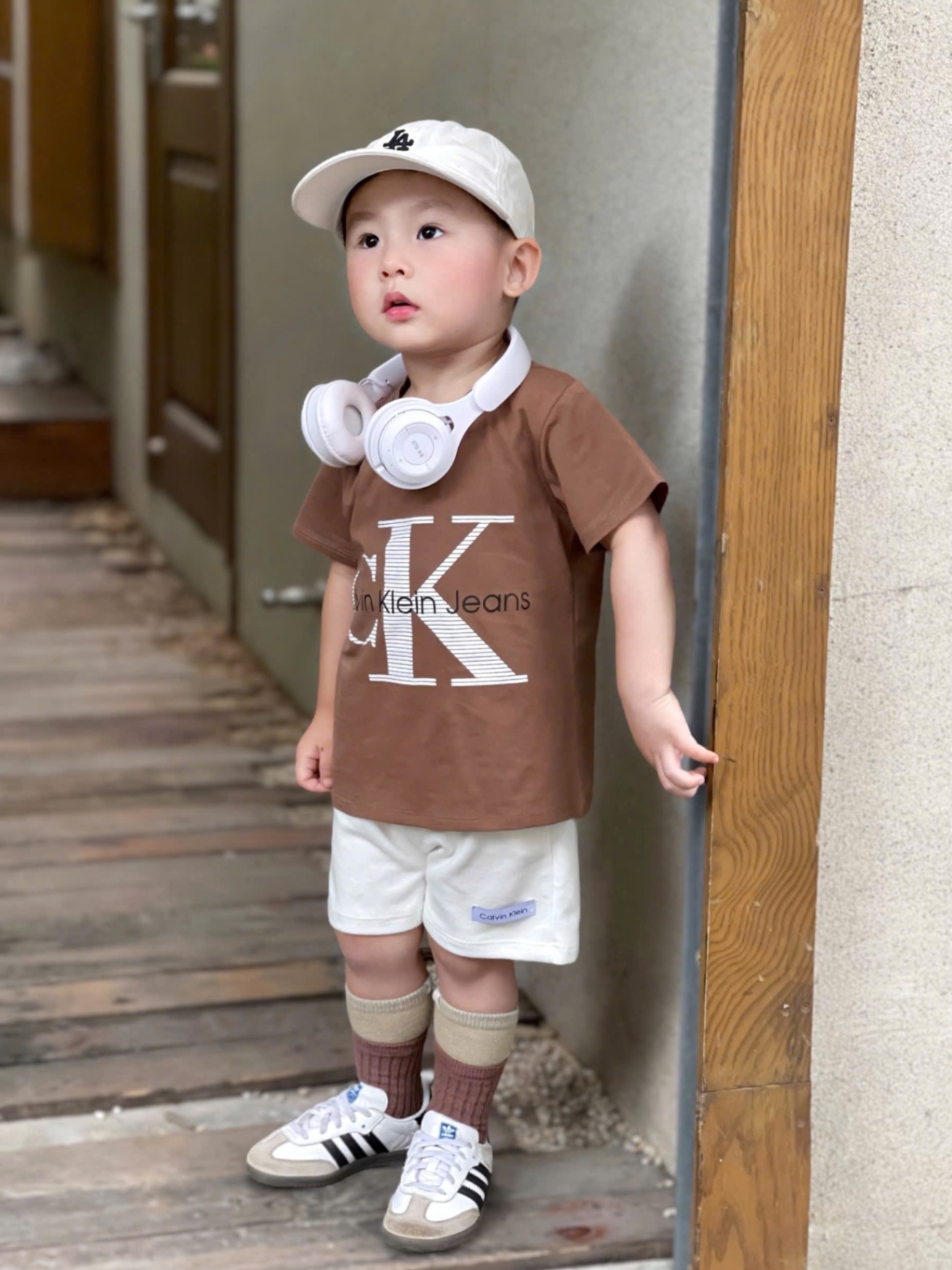 T669 - SET BÉ TRAI 2 ÁO NÂU XÁM CK QUẦN BE