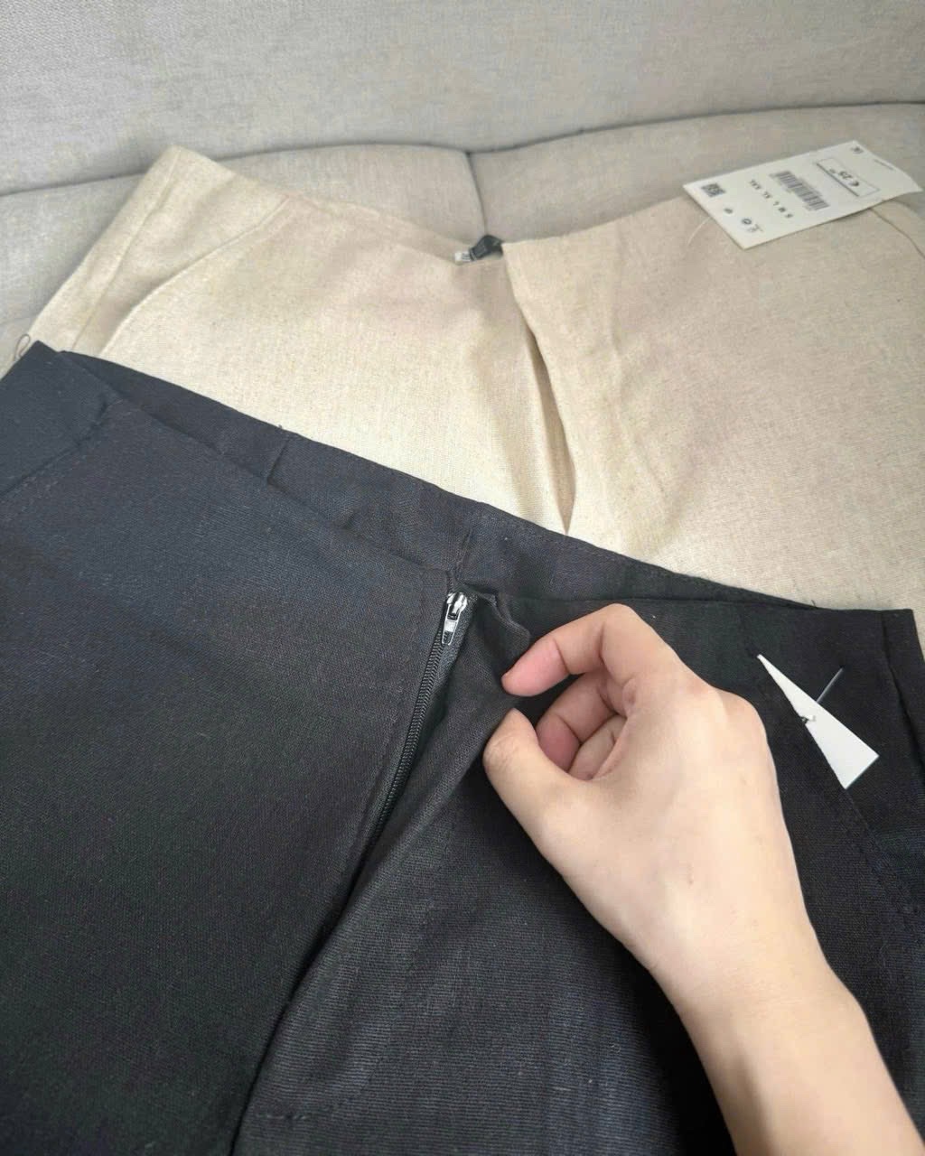 QNU592 - QUẦN SUÔNG LIEN KHOÁ TRƯỚC M6336