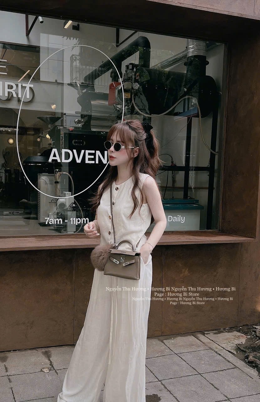 S005 - SET LIEN NỮ ÁO BE SÁT NÁCH QUẦN SUÔNG