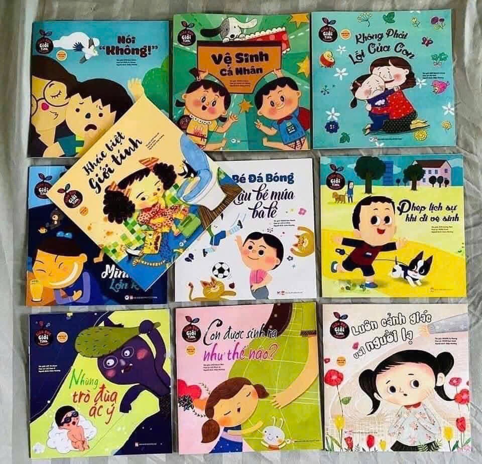 PK230 - SET 10 CUỐN SÁCH GIÁO DỤC CHO TRẺ