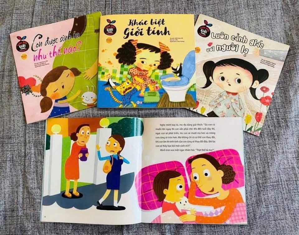 PK230 - SET 10 CUỐN SÁCH GIÁO DỤC CHO TRẺ