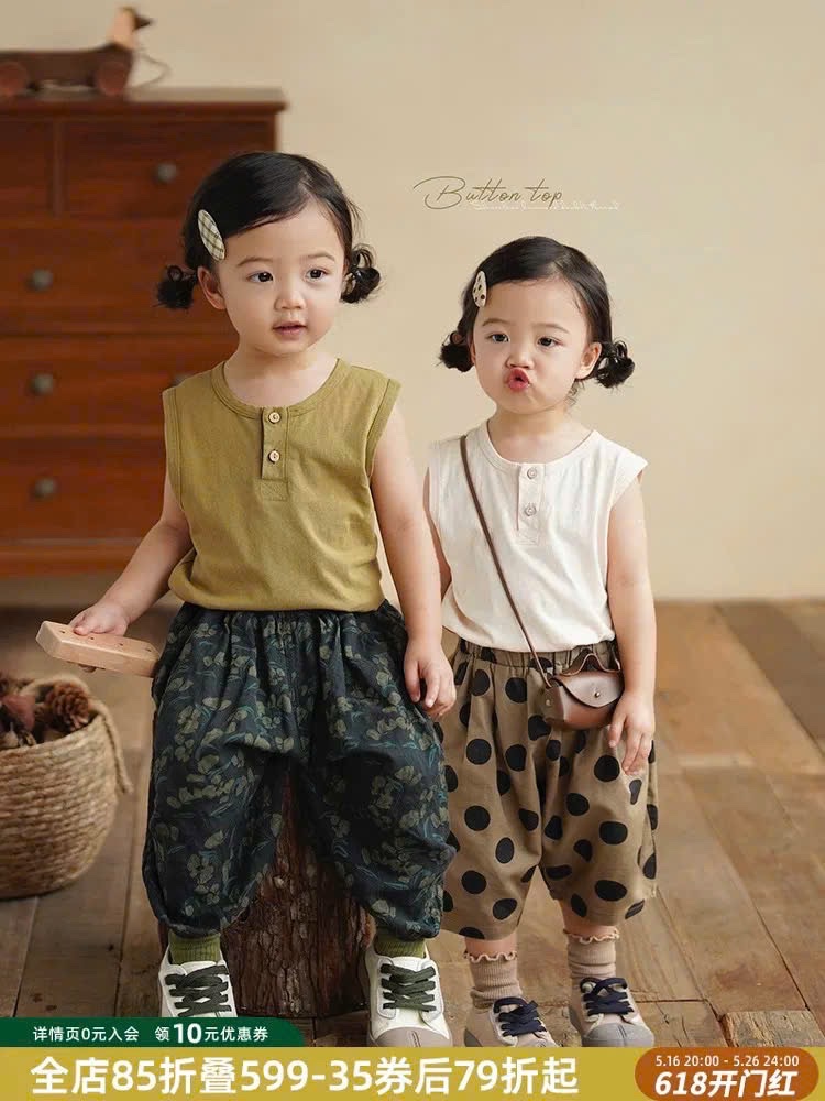 AB718 - SET 5 ÁO BÉ TRAI BA LỖ CÚC CỔ đen rêu xanh be