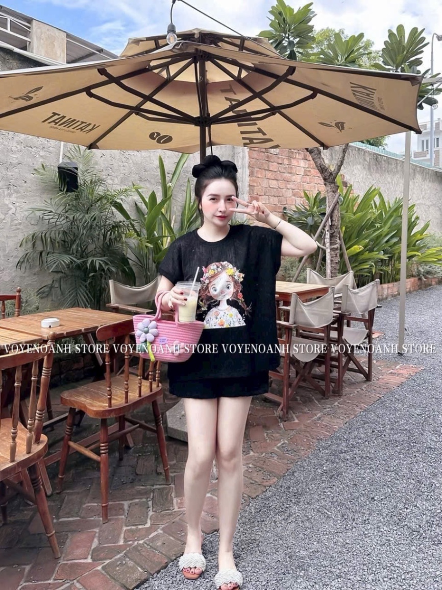 S021 - BỘ ĐÙI NỮ REN CÔ GÁI MÀU ĐEN