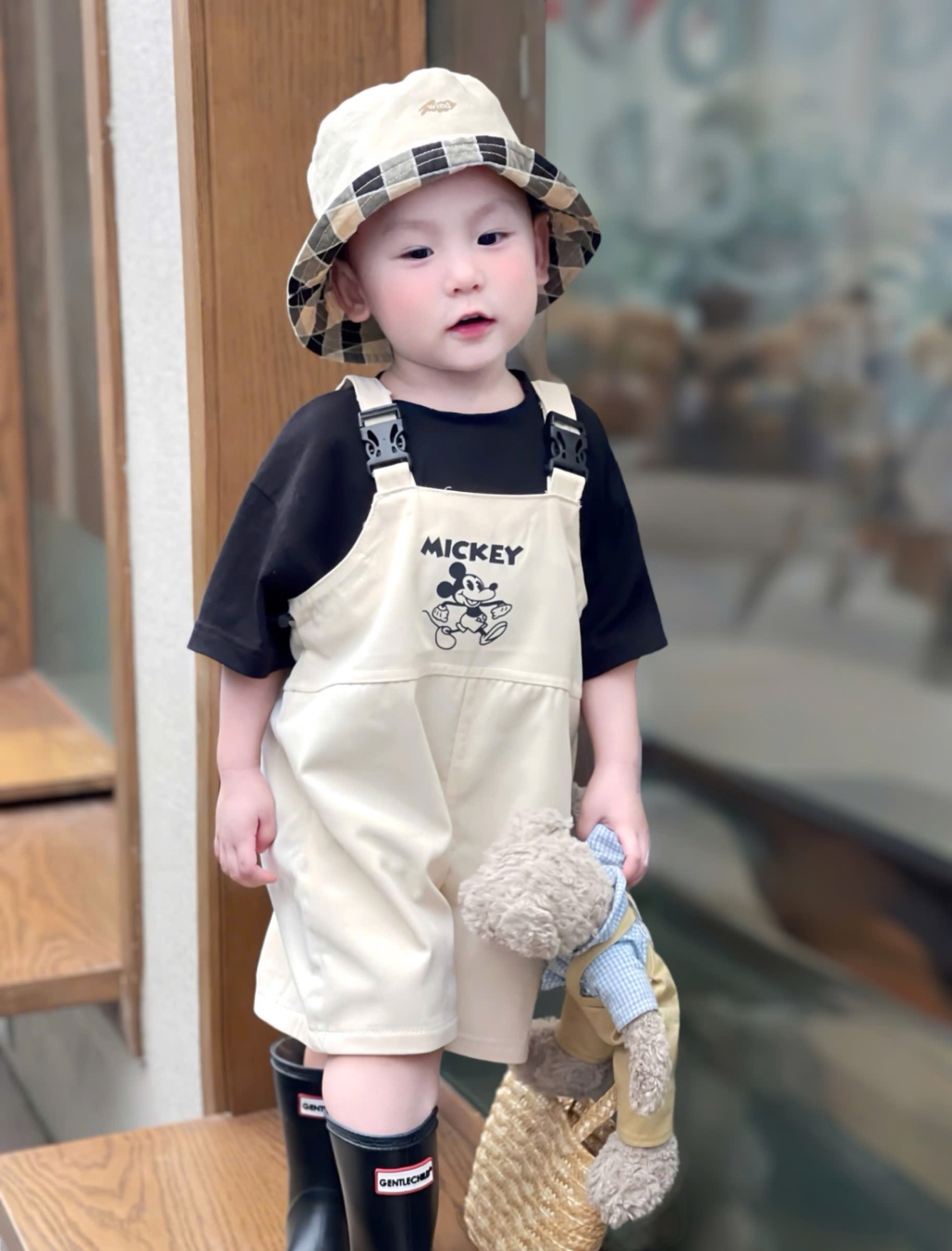 T705 - YẾM BÉ TRAI GÁI IN MICKEY 3M