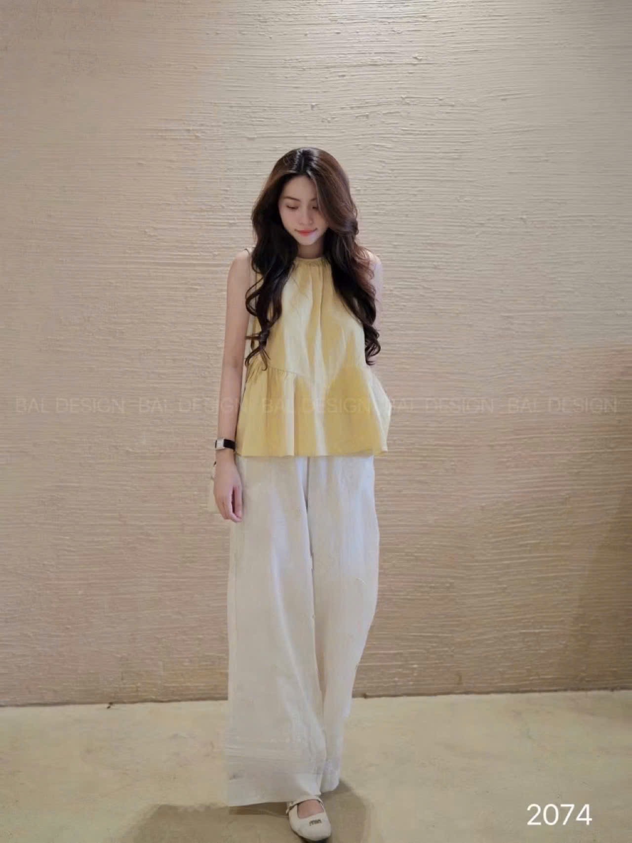 S029 - SET ÁO BÈO SÁT NÁCH QUẦN SUÔNG SỌC