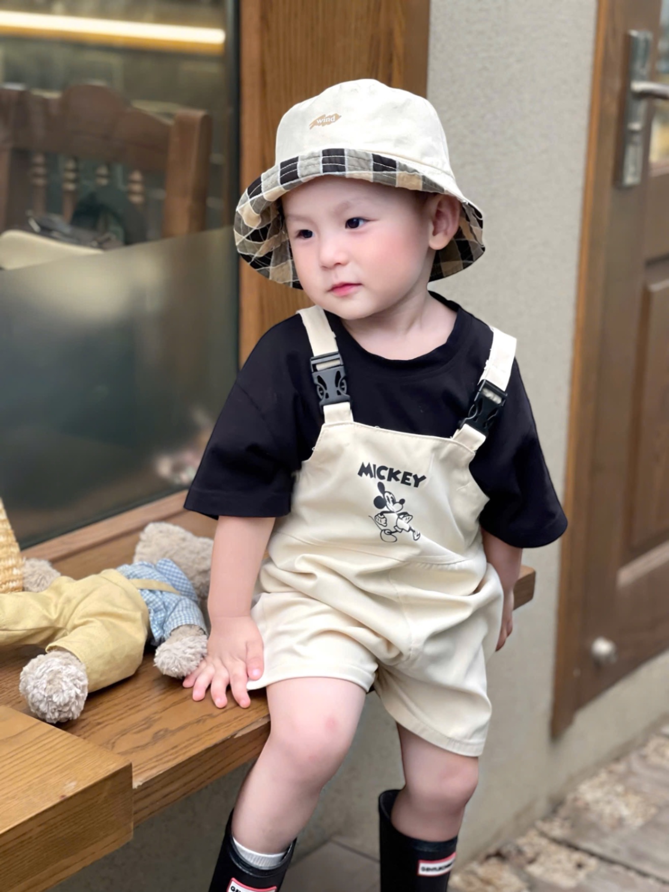 T705 - YẾM BÉ TRAI GÁI IN MICKEY 3M